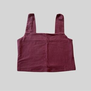 Aeropostale Square Neck Cropped Top